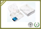LC Sc διπλό ινών άσπρο χρώμα κιβωτίων πρόσβασης τελικό με το διαφανές καπάκι κάλυψης προμηθευτής